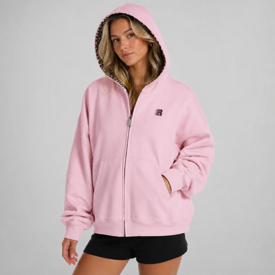 Leopard Zip Up
