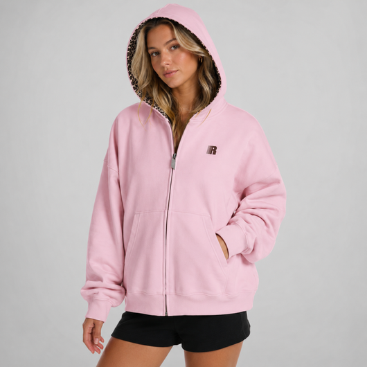 Leopard Zip Up
