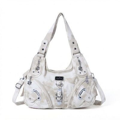 Vintage Studded Hobo Bag