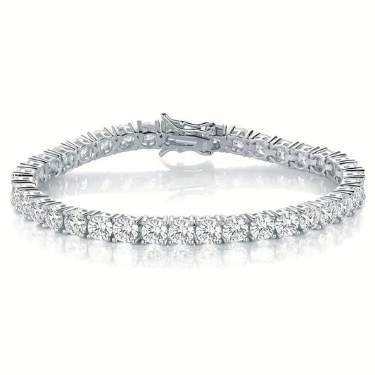 Moissanite Tennis Bracelet