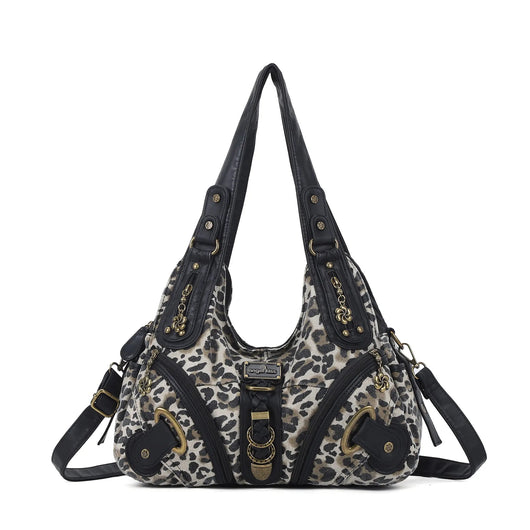Vintage Studded Hobo Bag