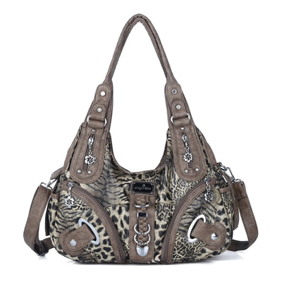 Vintage Studded Hobo Bag