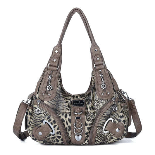 Vintage Studded Hobo Bag