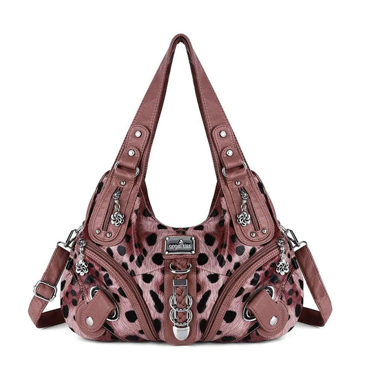 Vintage Studded Hobo Bag