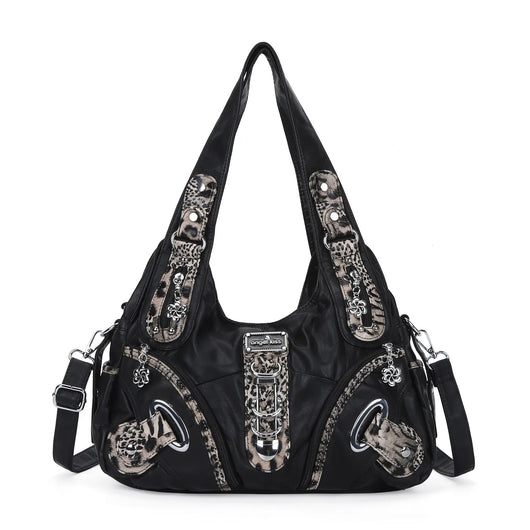 Vintage Studded Hobo Bag
