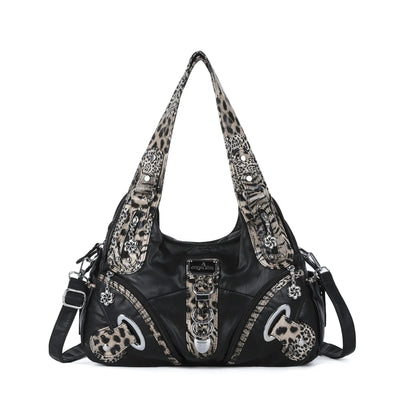 Vintage Studded Hobo Bag